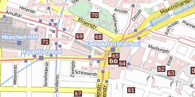 Stadtplan Stachus