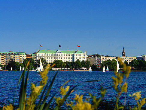 Foto Blick nach Osten von der Außenalster