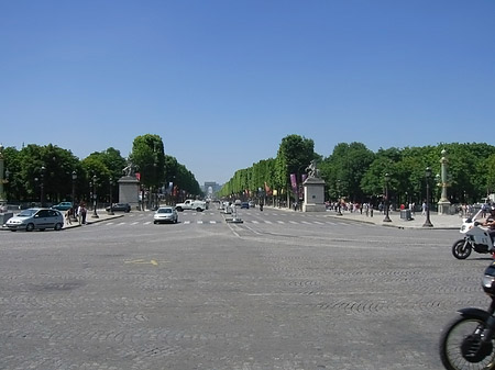 Auf der Champs Elysees - Ile de France - Paris (Paris)