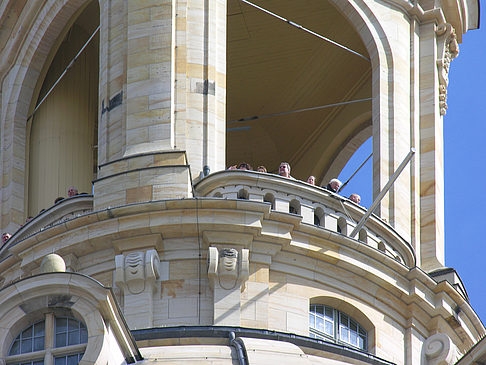 Aussichtsplattform auf der Frauenkirche - Sachsen (Dresden)